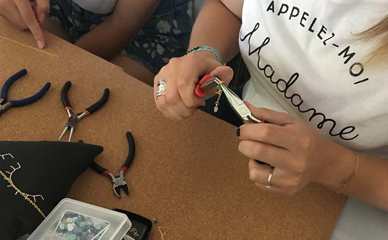 Atelier bijoux - Enterrement de vie de jeune fille