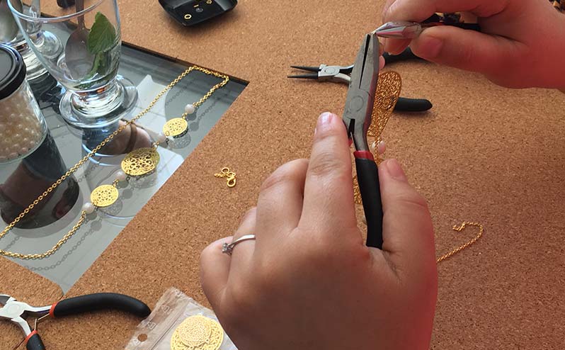 Atelier bijoux fait main