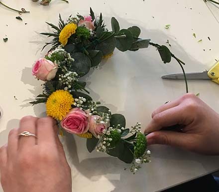 Cours d'art floral à Villeurbanne