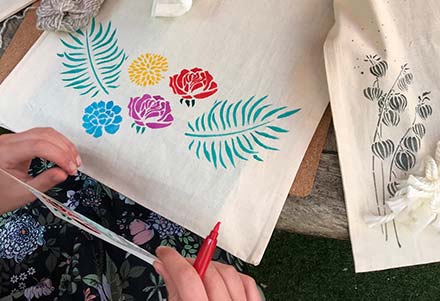 DIY tote bag à Herblay