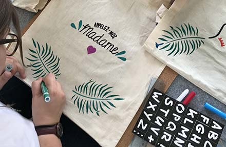 Tote bag personnalisé Chatou