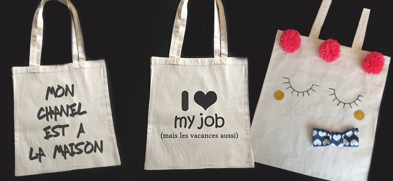 DIY tote bag